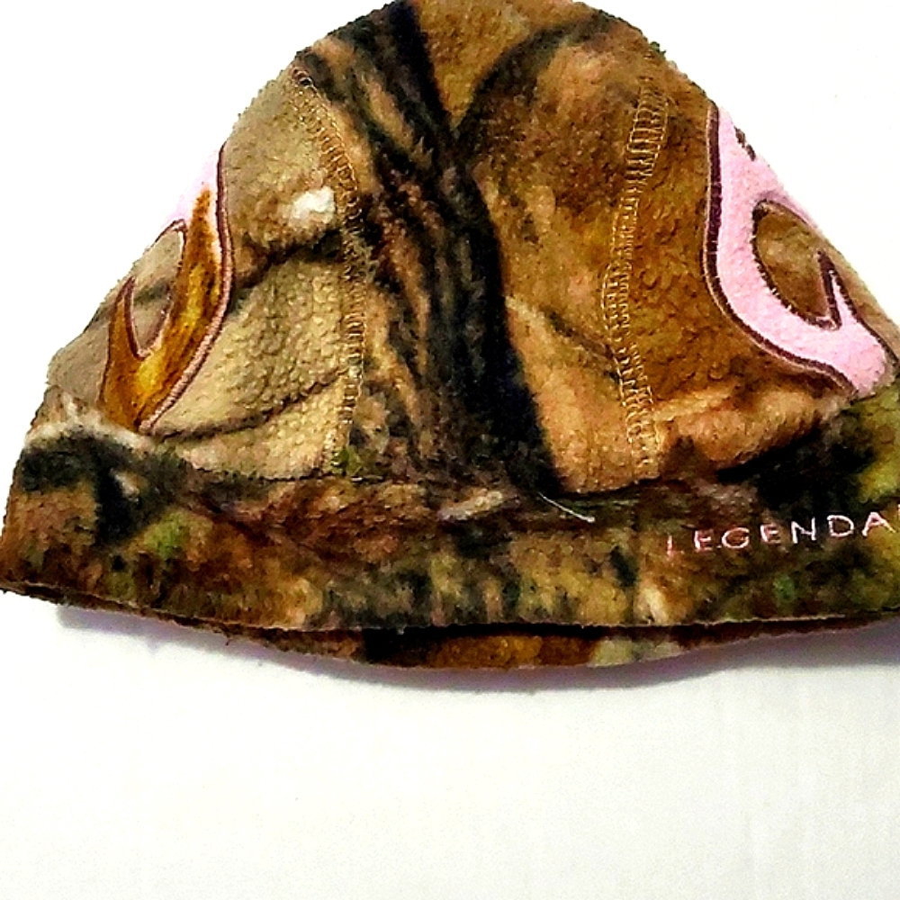Legenday Camo Brown & Green Girls Hunting Outdoors Beanie